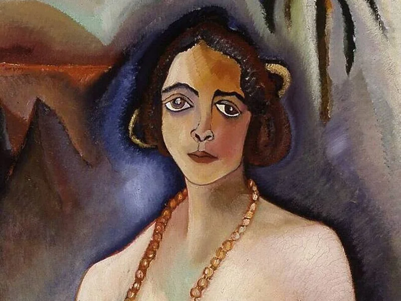 1891-Annie Caroline Pontifex Fernhout-Toorop - Donna seminuda - Museo Kröller-Müller